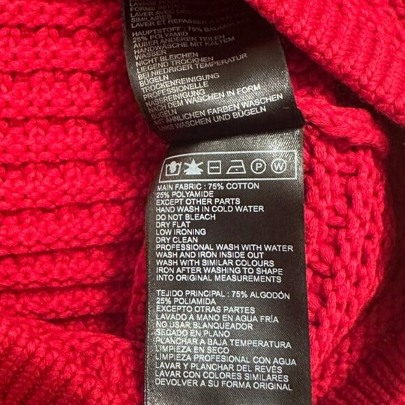 NEW Ba&sh Bash Gaspard  Tweed Cardigan Jacket in Red | size 2 / M - Picture 13 of 14